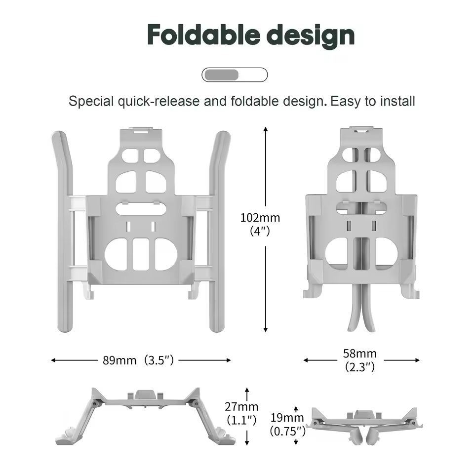 Extended Landing Legs Compatible with DJI Mini 3 and Mini 3 Pro by STARTRC