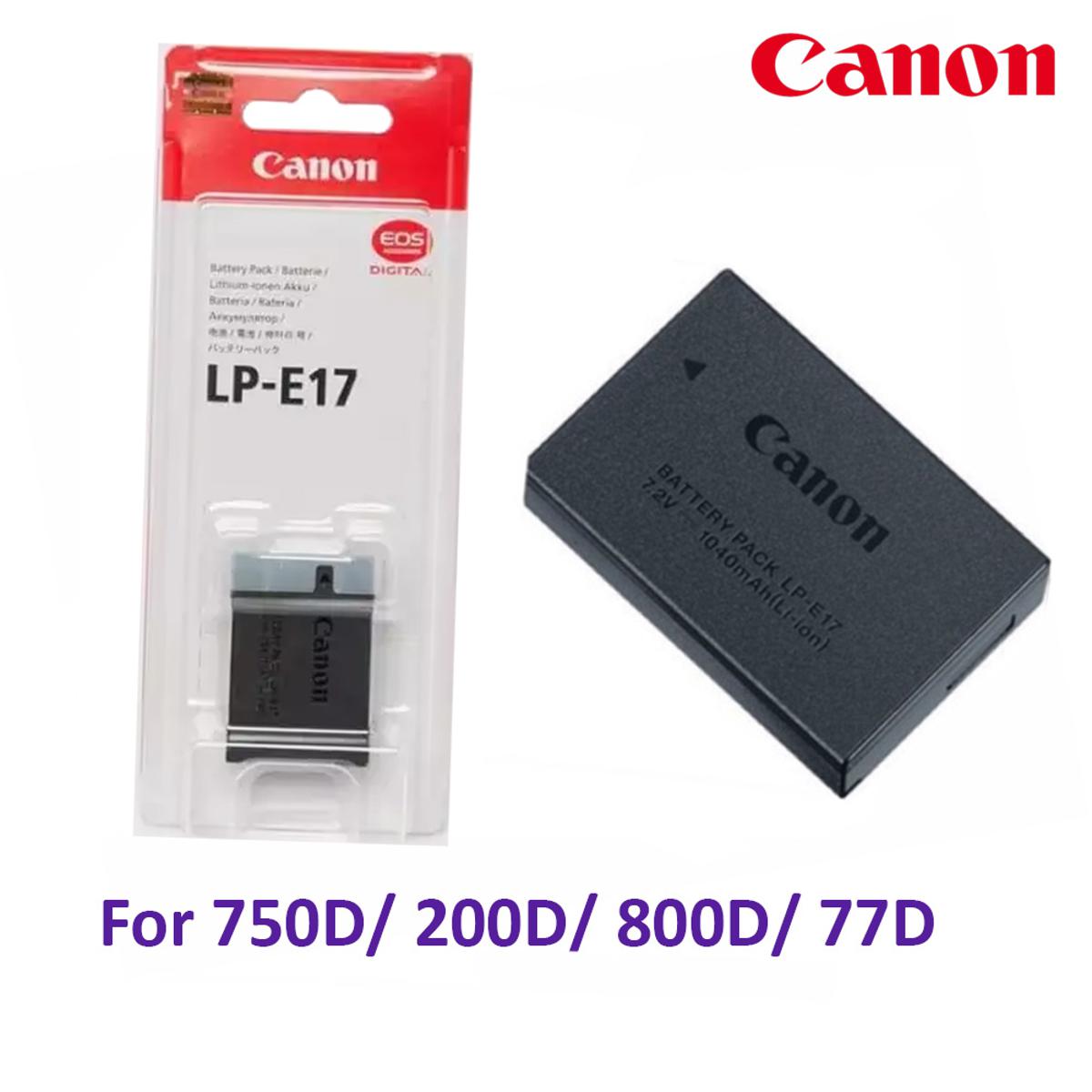 Original Canon LP-E17 Rechargeable Battery for EOS DSLR and Mirrorless Cameras