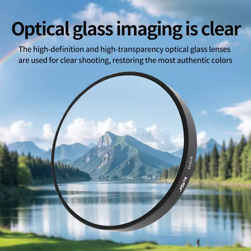 Magnetic CPL and ND Filters for DJI Osmo Action 6 by JSR
