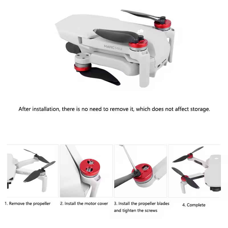 DJI Mini 2 Mini 3 Mini 4 Mini 5 Pro Motor Protective Covers