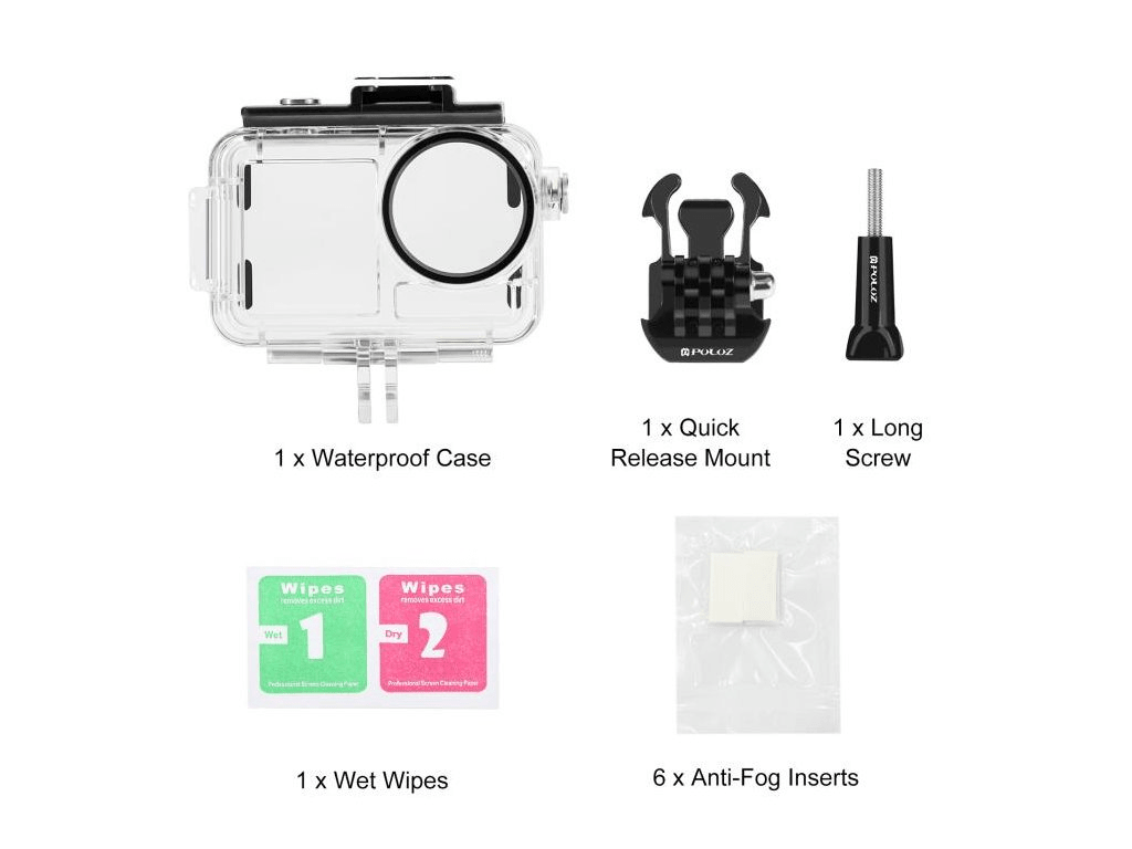 Waterproof Case for DJI Osmo Action 3 4 and 5 Pro