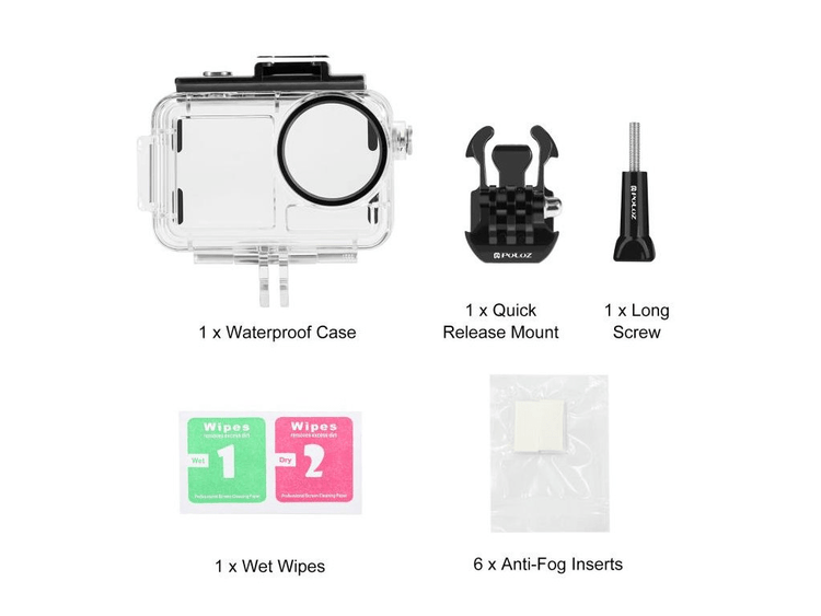 Waterproof Case for DJI Osmo Action 3 4 and 5 Pro