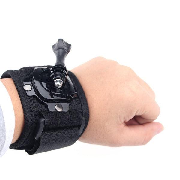 360 Degree Hand and Wrist Mount Strap for GoPro DJI and Action Cameras