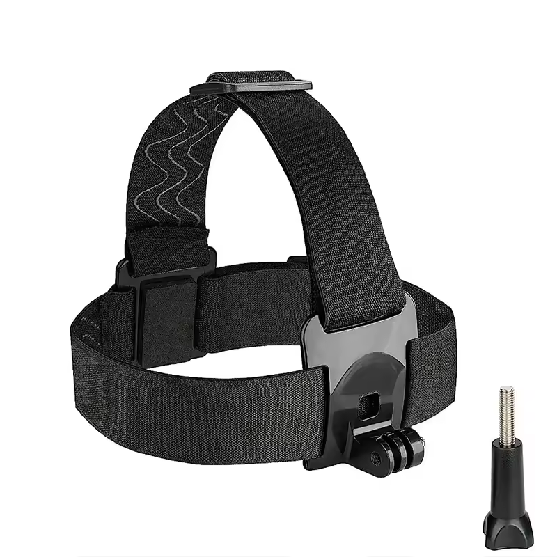 Adjustable Action Camera Head Strap Mount for GoPro and Sport Cameras