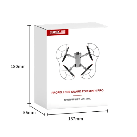 Quick Install Propeller Guard Set for DJI Mini 4 Pro Drone