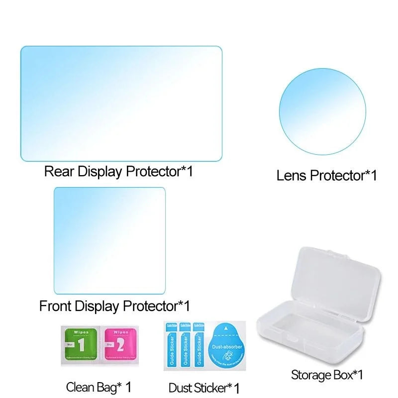 Scratch-Resistant Screen Protector Set Compatible with DJI Action 6