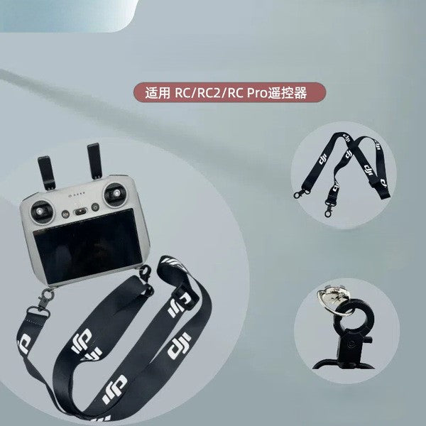 Adjustable Neck Strap for DJI Remote Controller with Metal Bracket Screws