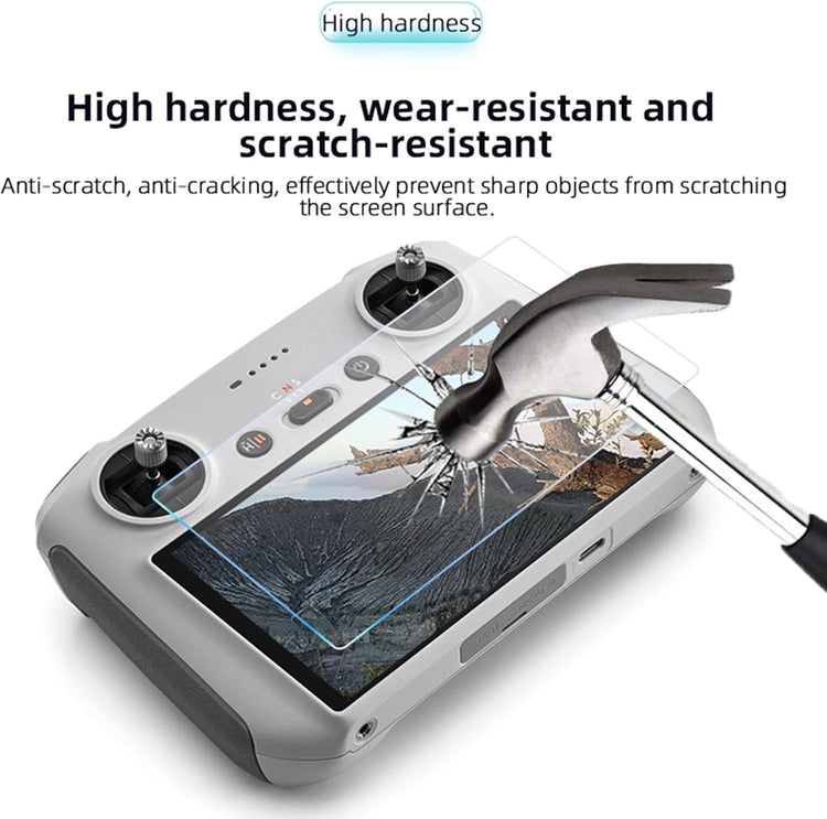 9H Screen Protector Compatible with DJI RC, RC 2, RC Pro, RC Pro 2, and RC-N Controllers