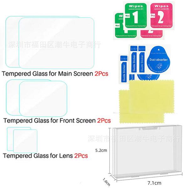 GoPro Hero 13 Screen and Lens Protector 6 Piece Tempered Glass Kit