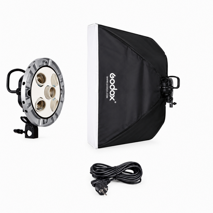 Godox TL5 Five Bulb Holder Softbox for Photography