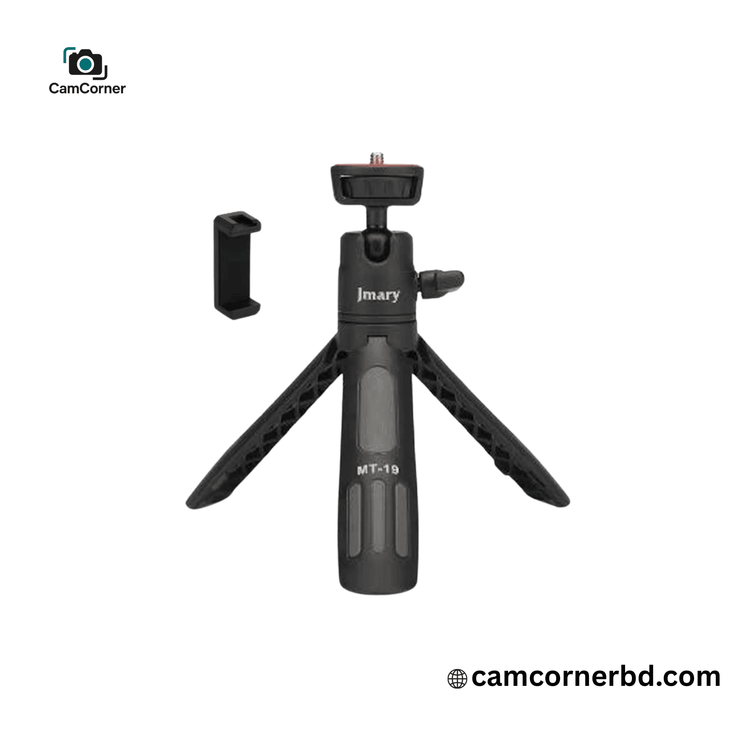 Jmary MT-19 Mini Tripod Stand with Mobile Mount for Smartphones