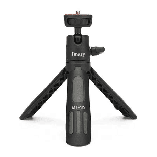 Jmary MT-19 Mini Tripod with 1/4 Inch Screw Mount for Camera Accessories