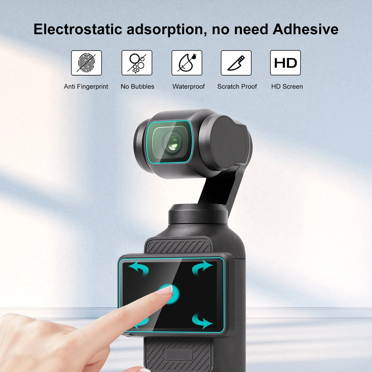 Lens and Screen Protector for DJI Osmo Pocket 3