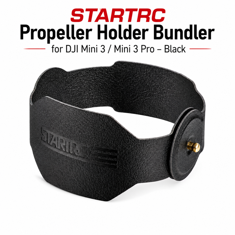 STARTRC Propeller Holder Bundler for DJI Mini 3 and Mini 3 Pro Black