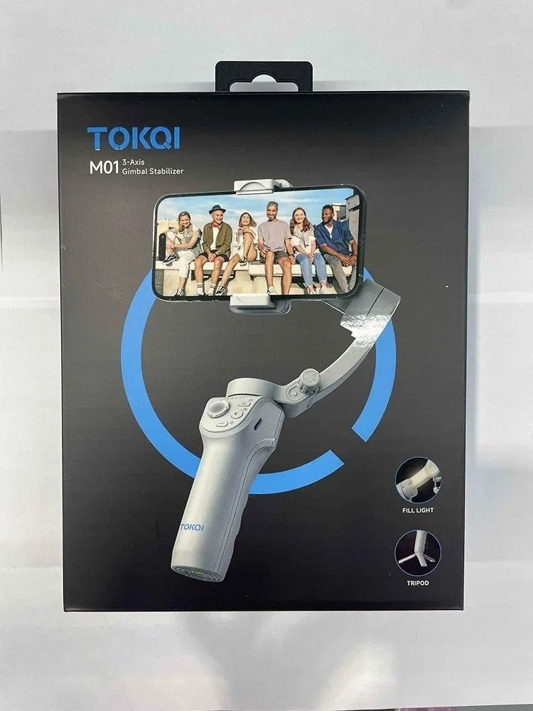 TOKQI M01 Portable Smartphone Stabilizer for Travel and Filmmaking