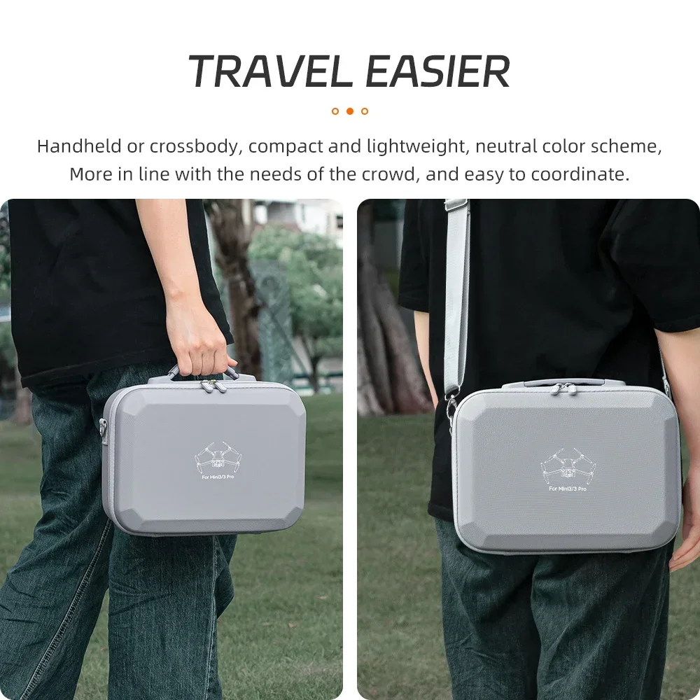 DJI Mini 3 Mini 3 Pro Protective Carrying Bag with Multiple Compartments